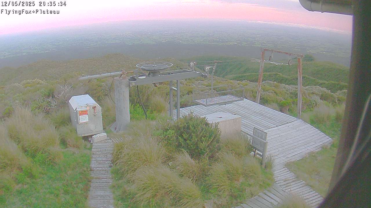 Flying Fox Goods List top station, fixed lens camera