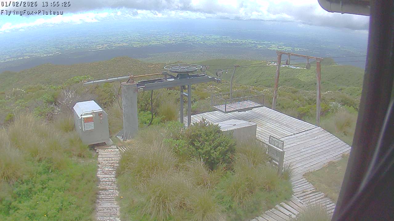 Flying Fox Goods List top station, fixed lens camera