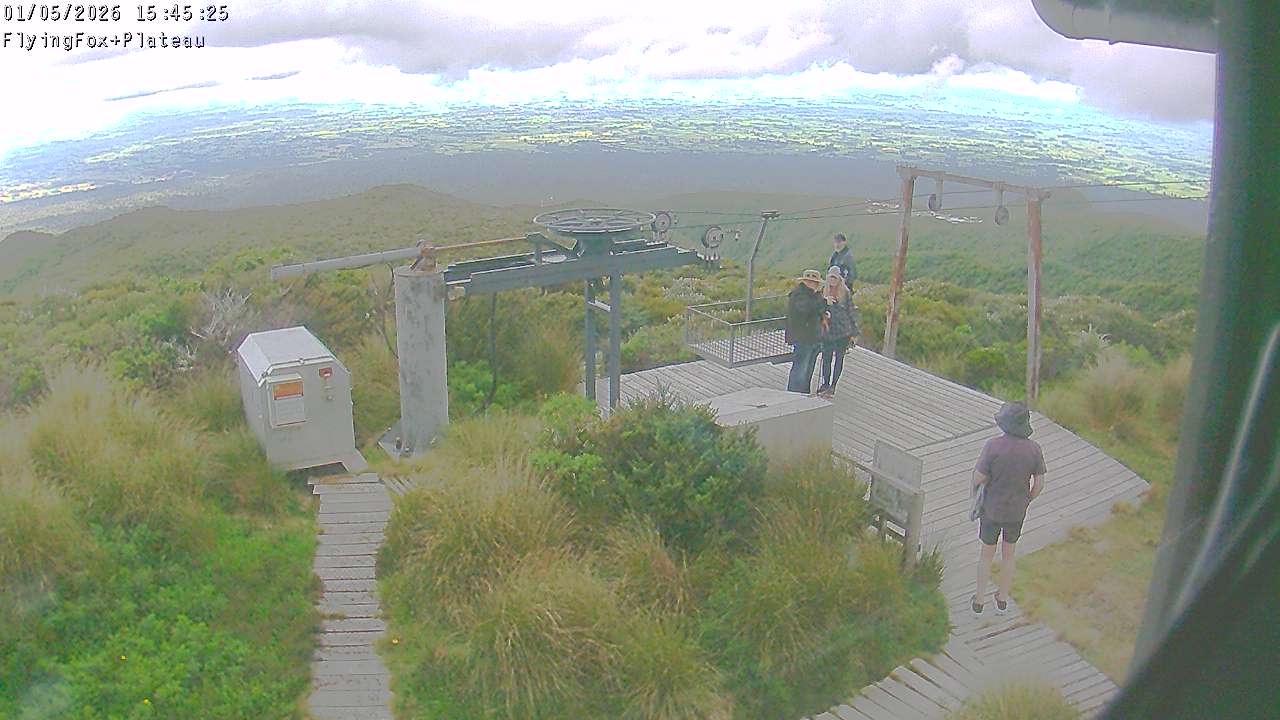 Flying Fox Goods List top station, fixed lens camera