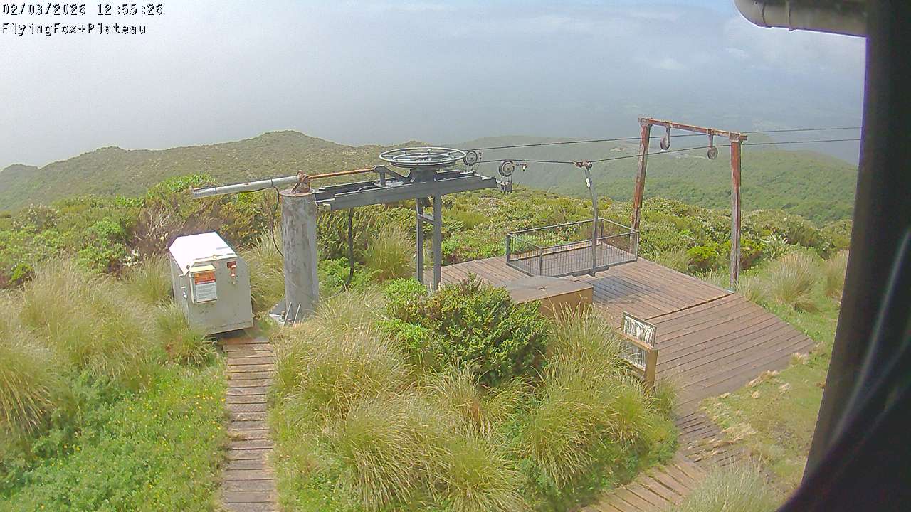Flying Fox Goods List top station, fixed lens camera