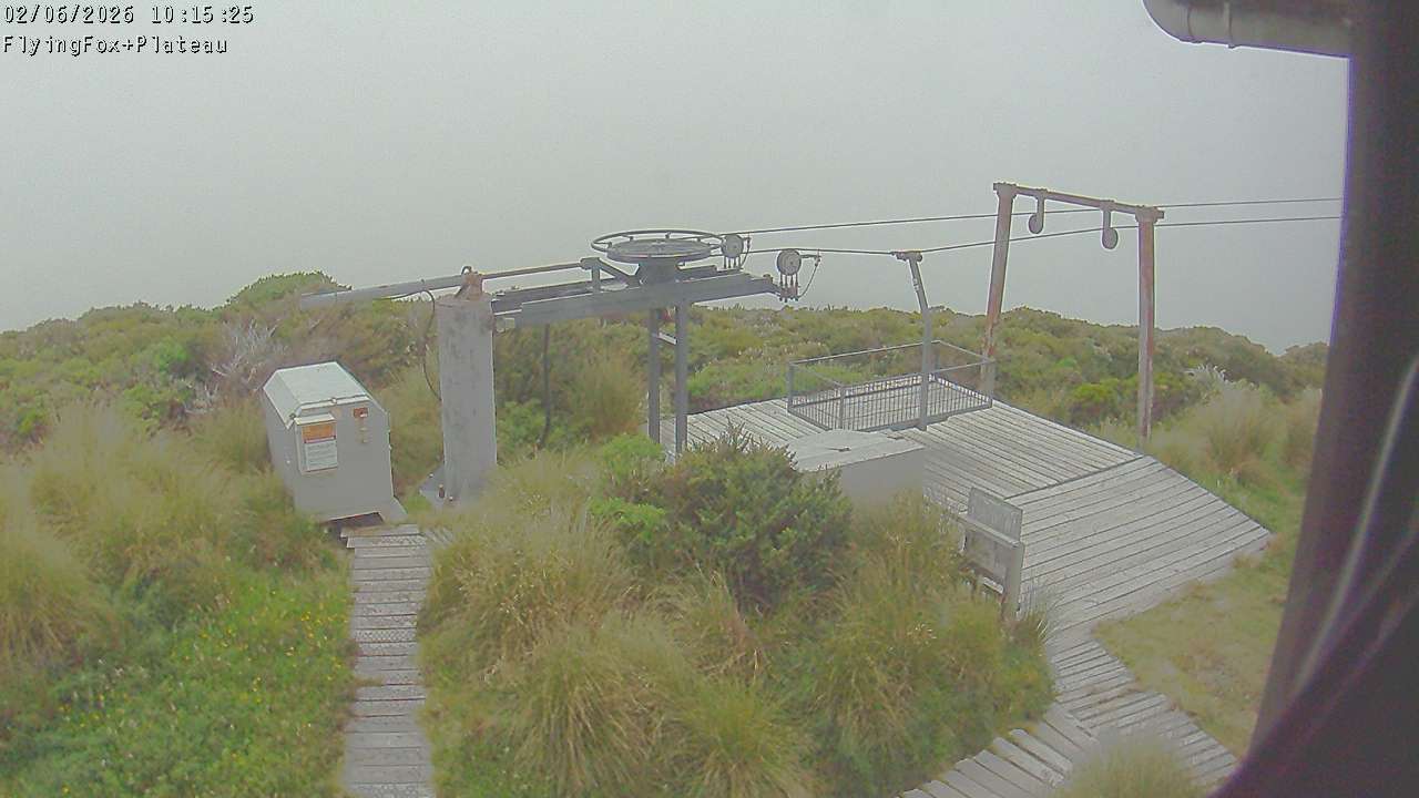 Flying Fox Goods List top station, fixed lens camera