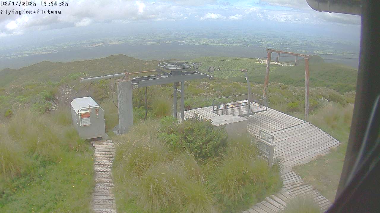 Flying Fox Goods List top station, fixed lens camera