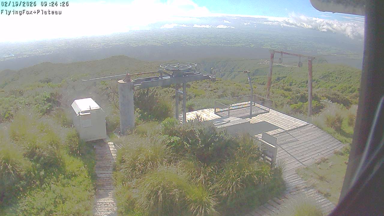 Flying Fox Goods List top station, fixed lens camera