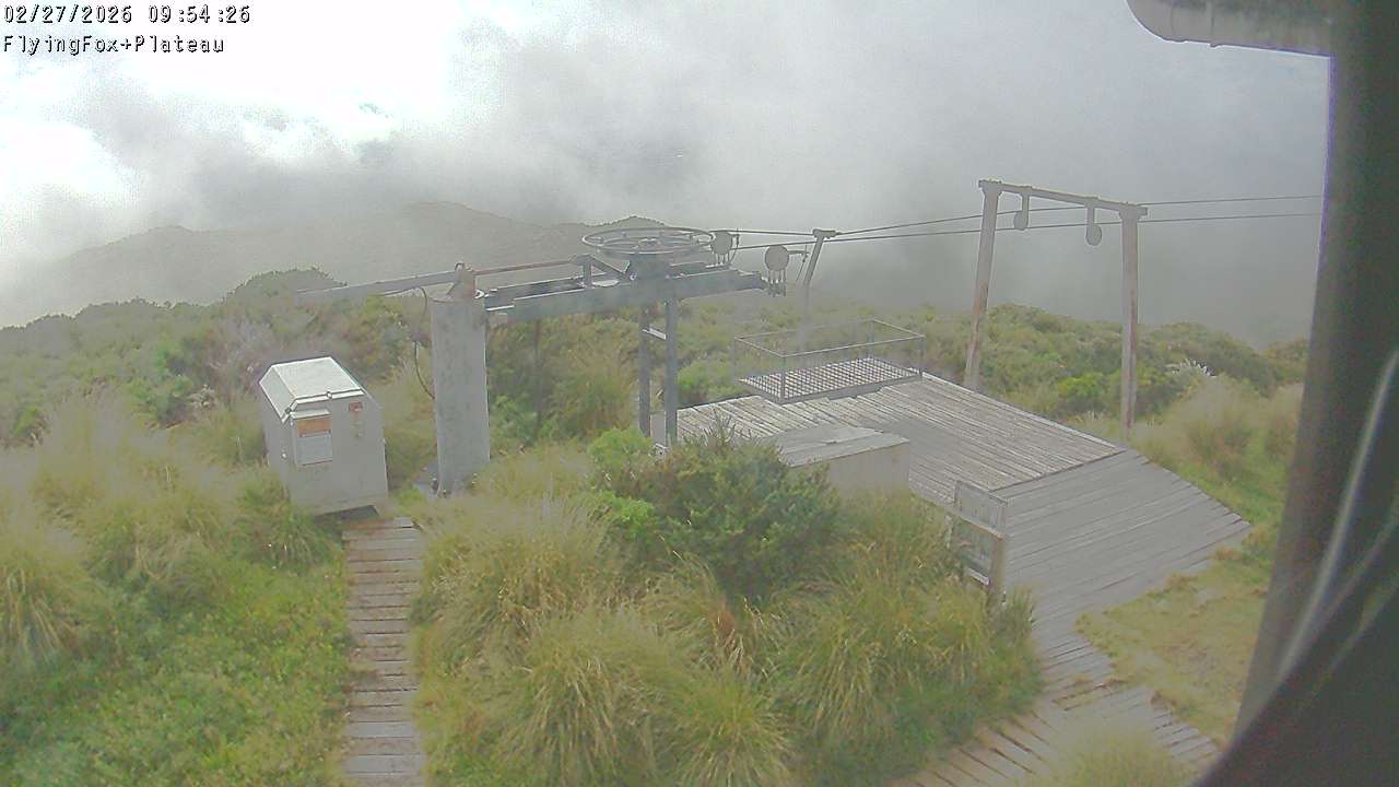 Flying Fox Goods List top station, fixed lens camera