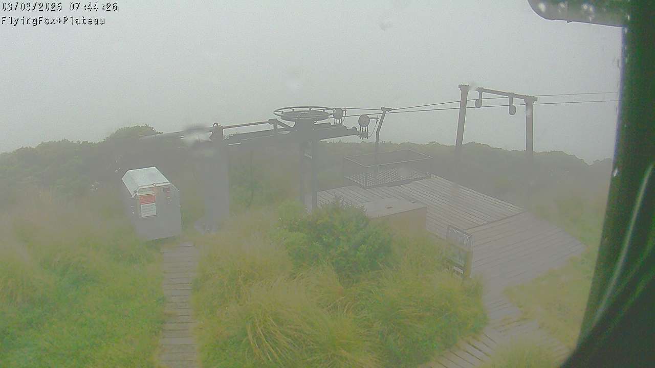 Flying Fox Goods List top station, fixed lens camera