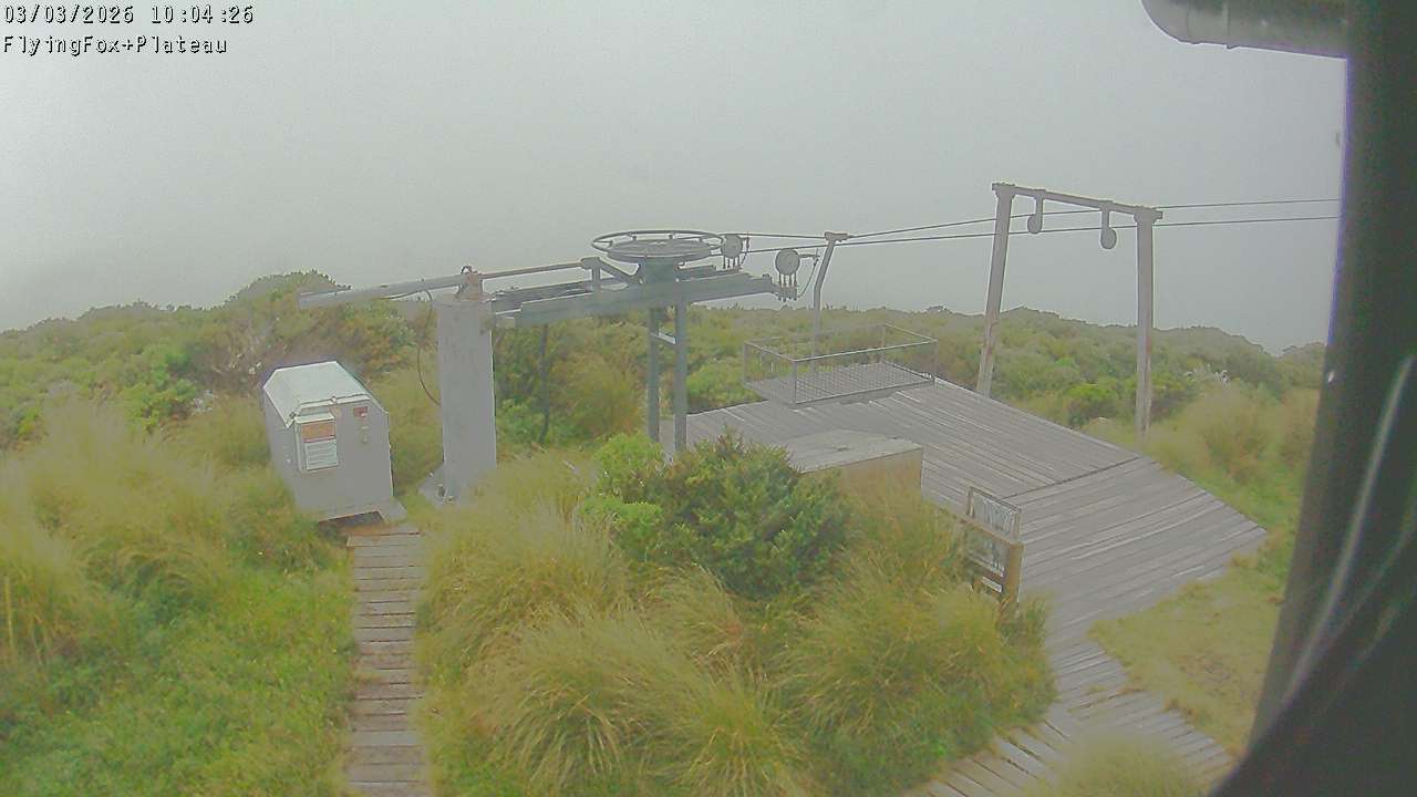 Flying Fox Goods List top station, fixed lens camera