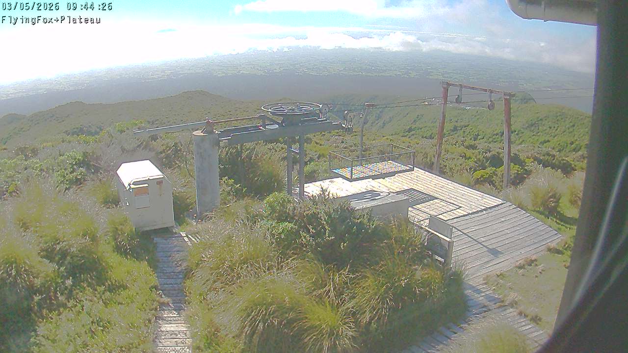 Flying Fox Goods List top station, fixed lens camera