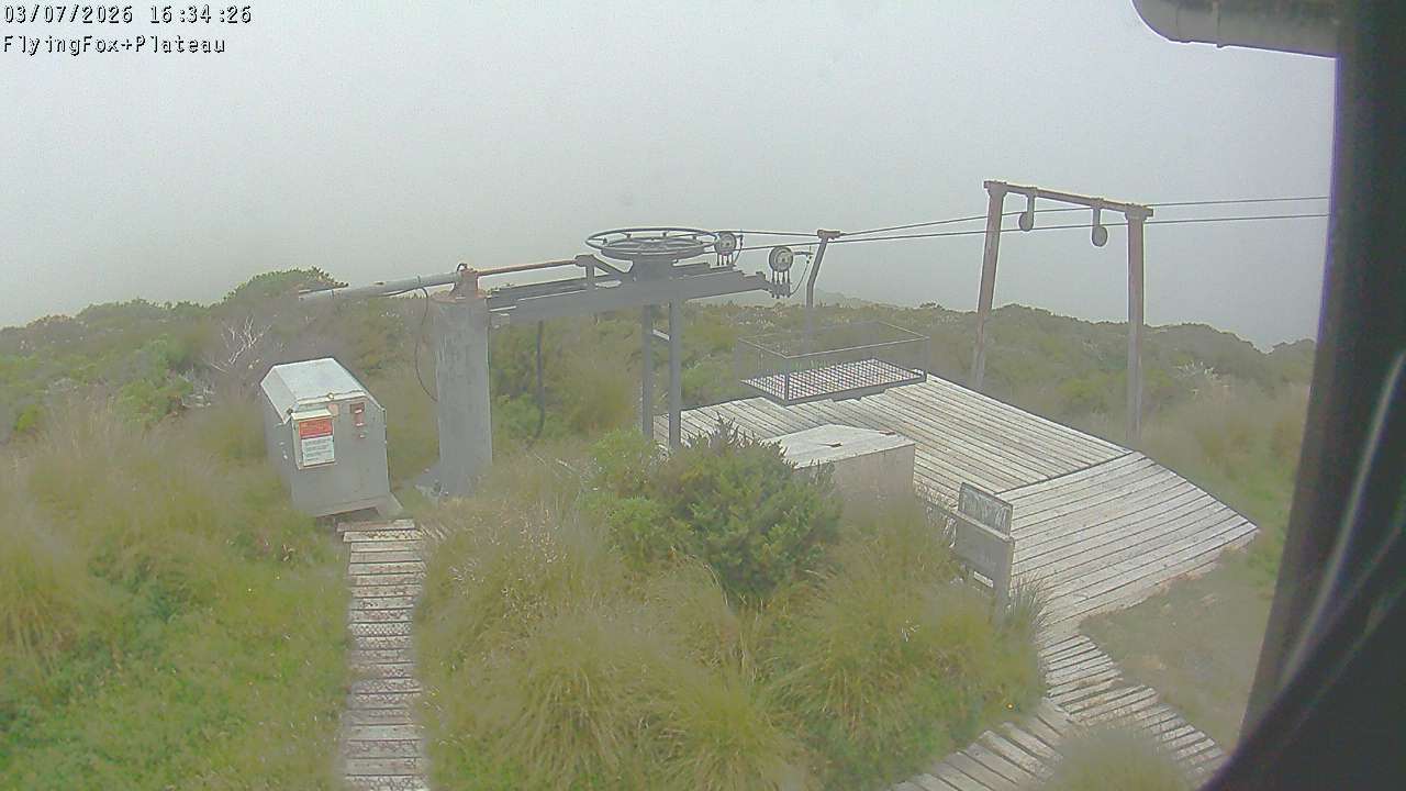 Flying Fox Goods List top station, fixed lens camera