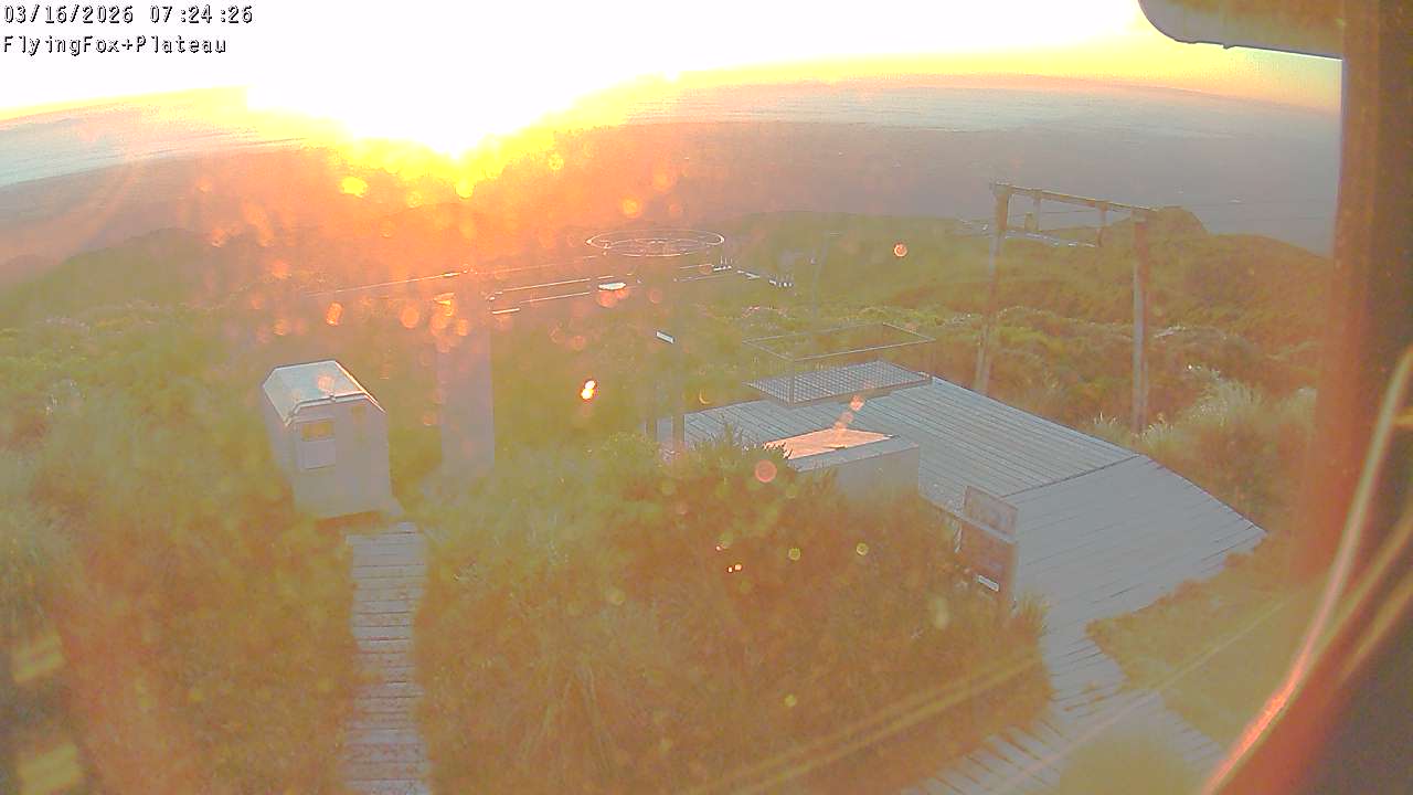 Flying Fox Goods List top station, fixed lens camera