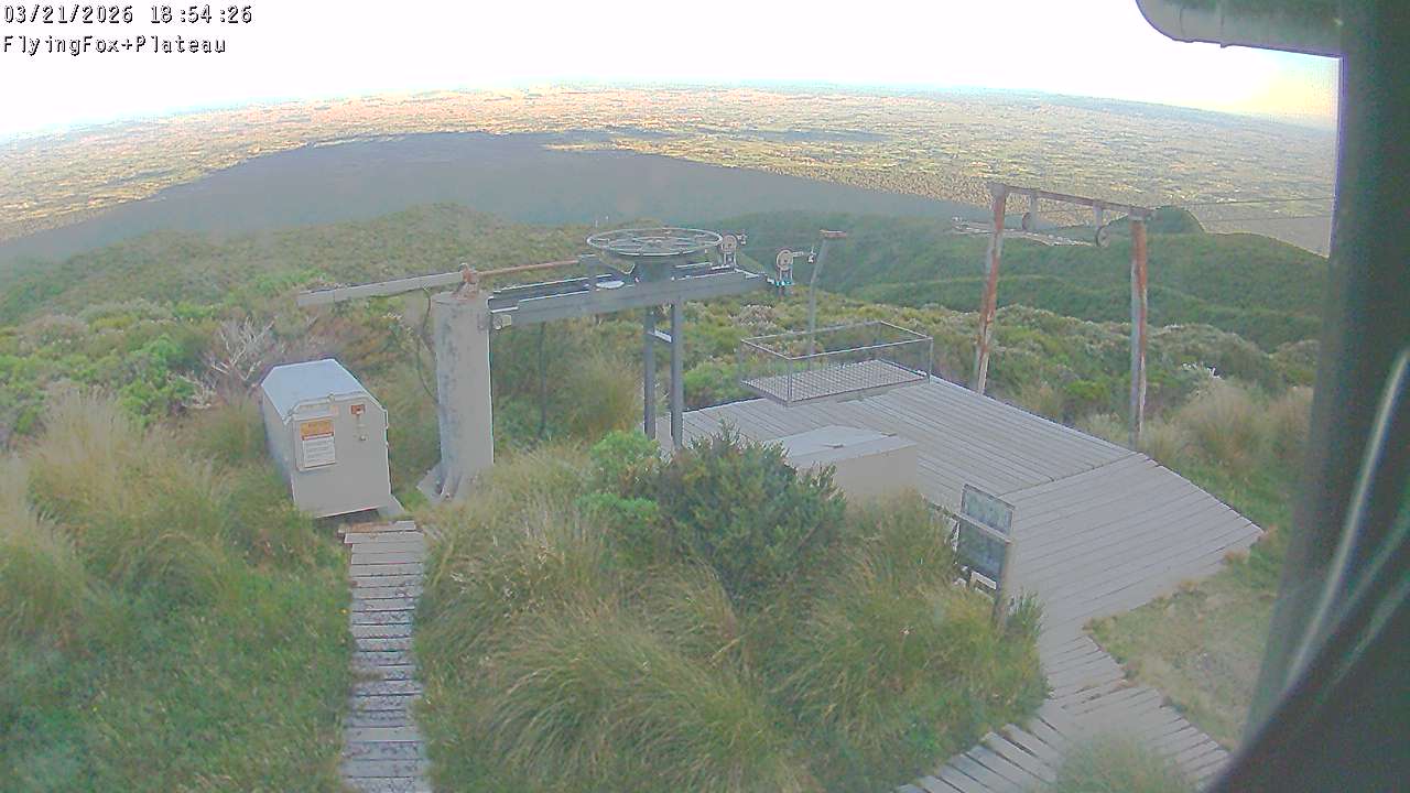 Flying Fox Goods List top station, fixed lens camera