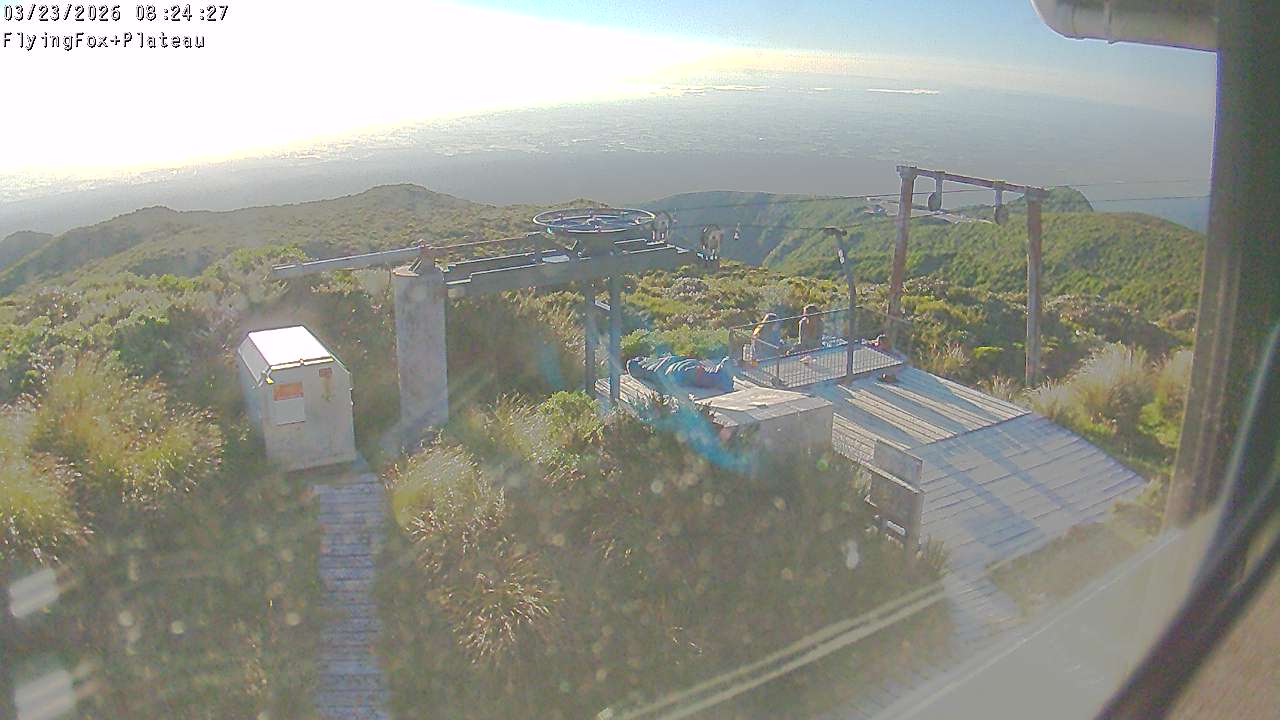 Flying Fox Goods List top station, fixed lens camera