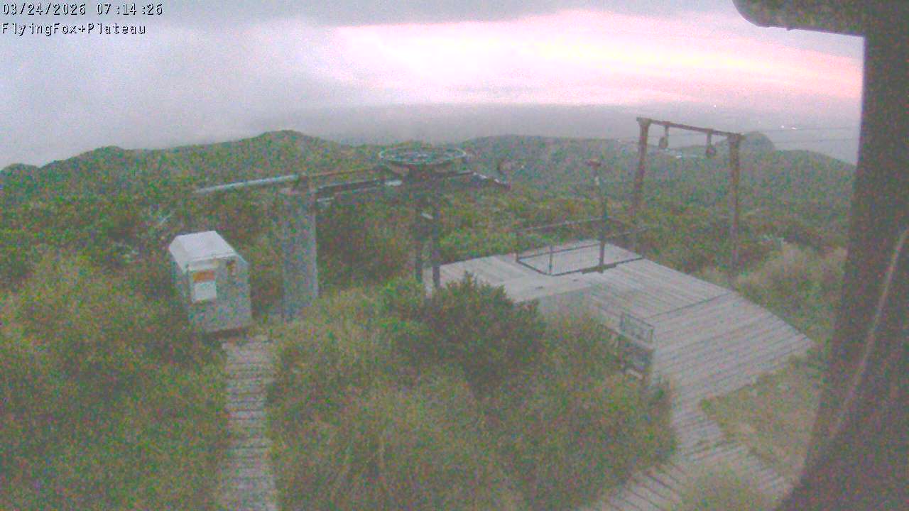 Flying Fox Goods List top station, fixed lens camera