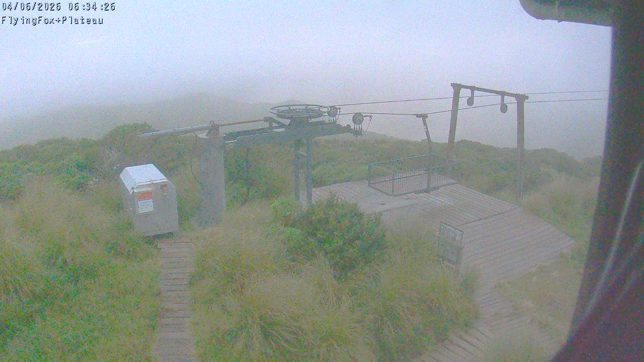 Flying Fox Goods List top station, fixed lens camera