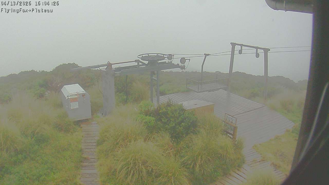 Flying Fox Goods List top station, fixed lens camera