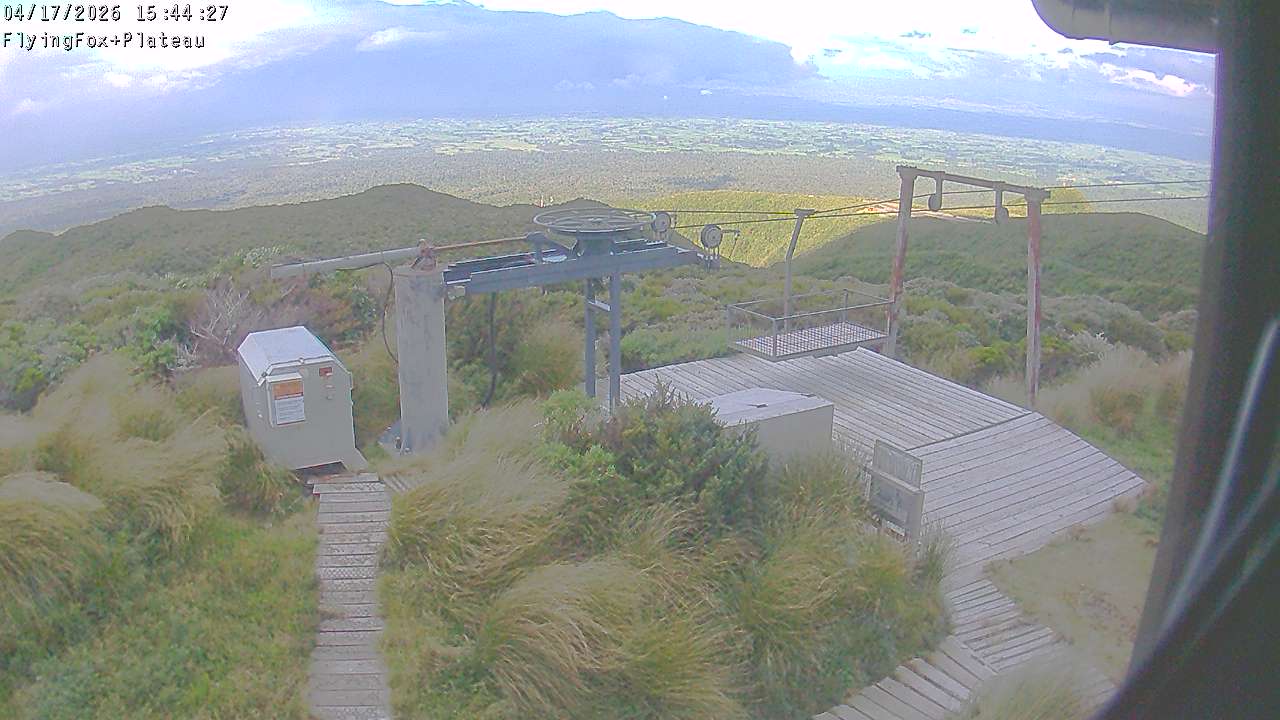 Flying Fox Goods List top station, fixed lens camera