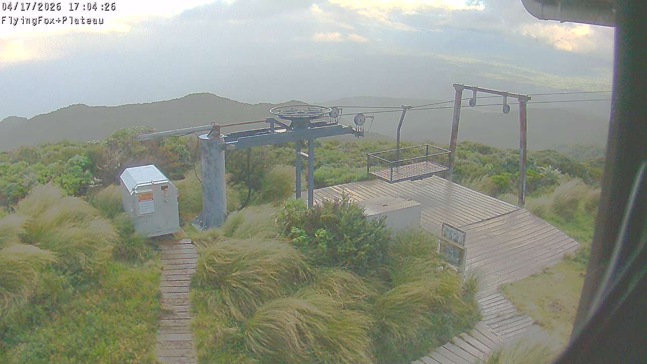 Flying Fox Goods List top station, fixed lens camera