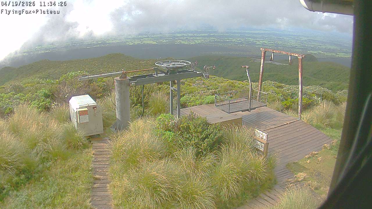 Flying Fox Goods List top station, fixed lens camera