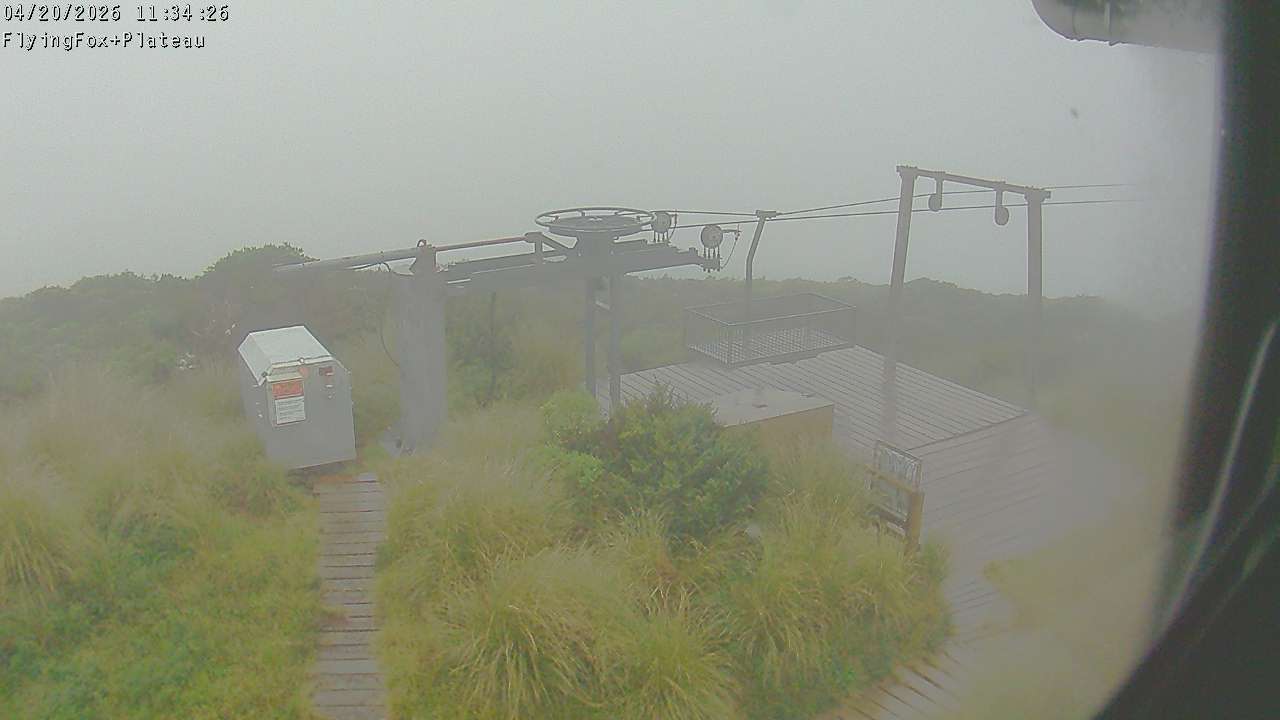 Flying Fox Goods List top station, fixed lens camera