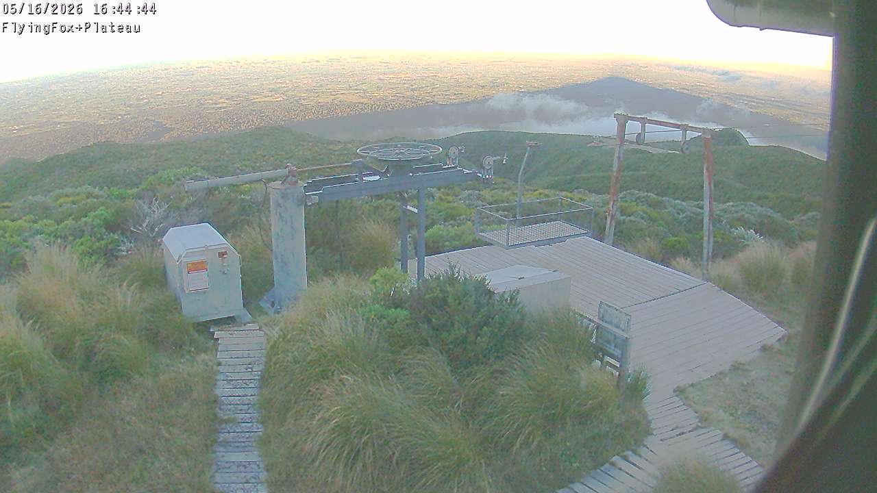 Flying Fox Goods List top station, fixed lens camera