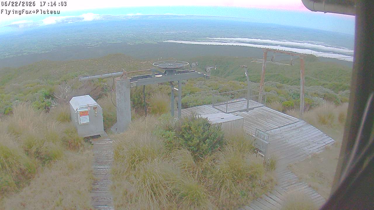Flying Fox Goods List top station, fixed lens camera