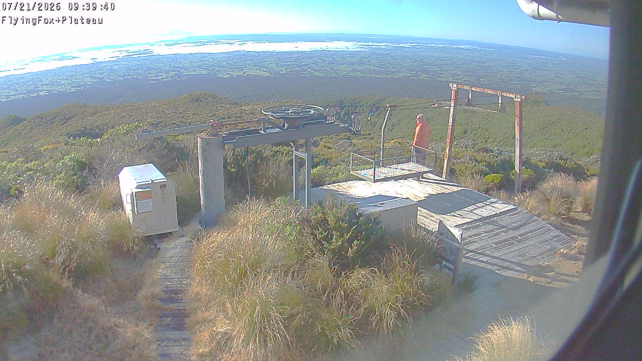 Flying Fox Goods List top station, fixed lens camera