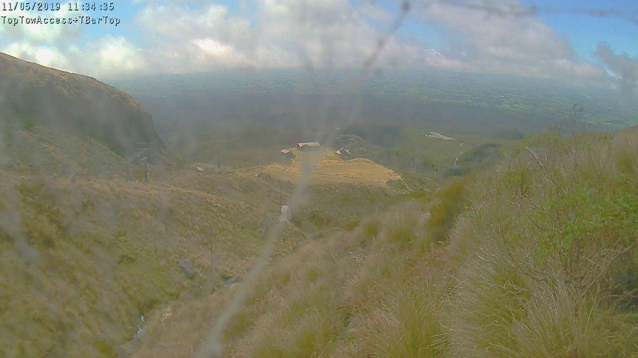 Access Tow towards the T-Bar, fixed lens camera