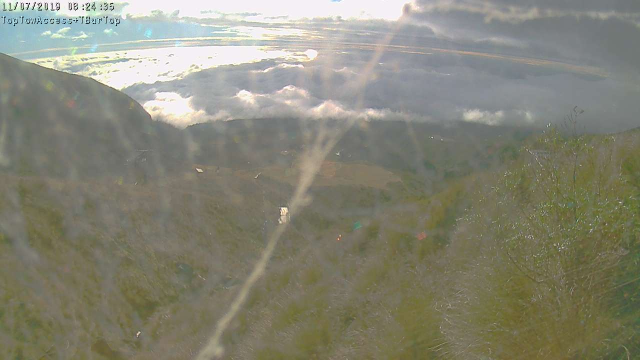 Access Tow towards the T-Bar, fixed lens camera