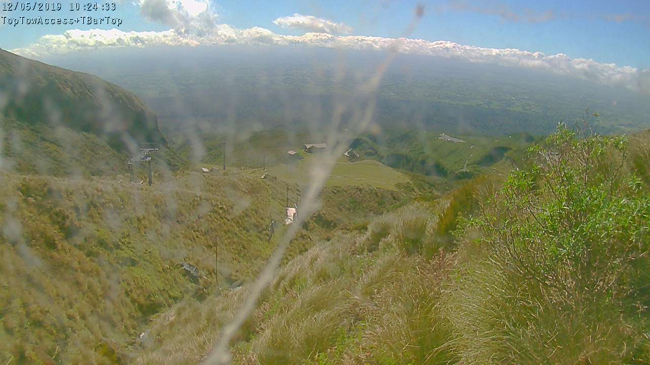 Access Tow towards the T-Bar, fixed lens camera