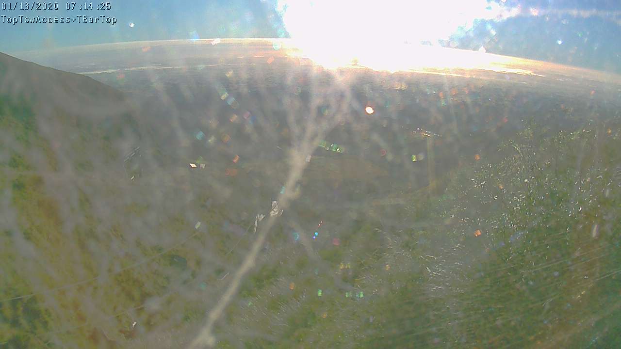 Access Tow towards the T-Bar, fixed lens camera