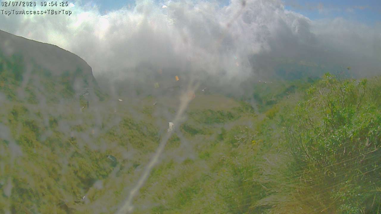 Access Tow towards the T-Bar, fixed lens camera