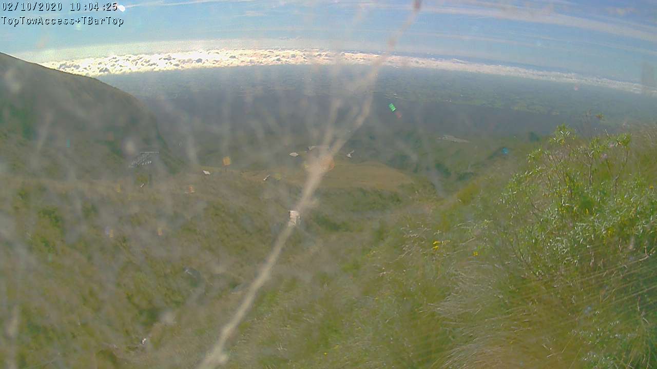 Access Tow towards the T-Bar, fixed lens camera