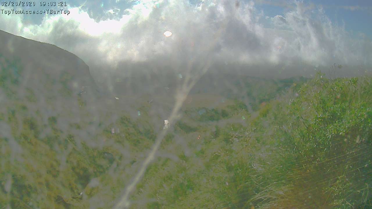 Access Tow towards the T-Bar, fixed lens camera