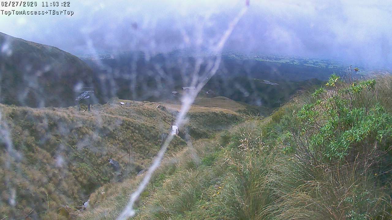 Access Tow towards the T-Bar, fixed lens camera