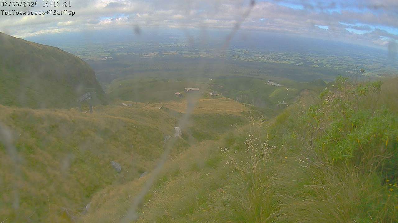 Access Tow towards the T-Bar, fixed lens camera