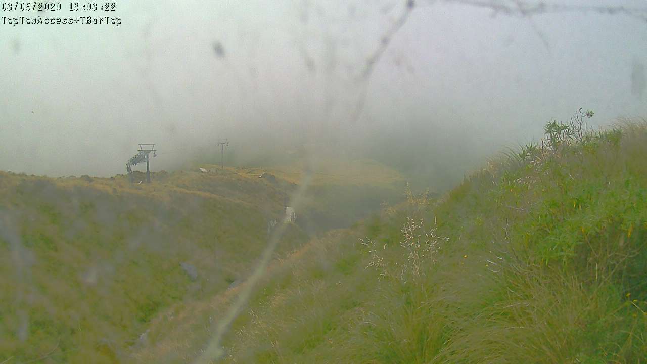 Access Tow towards the T-Bar, fixed lens camera