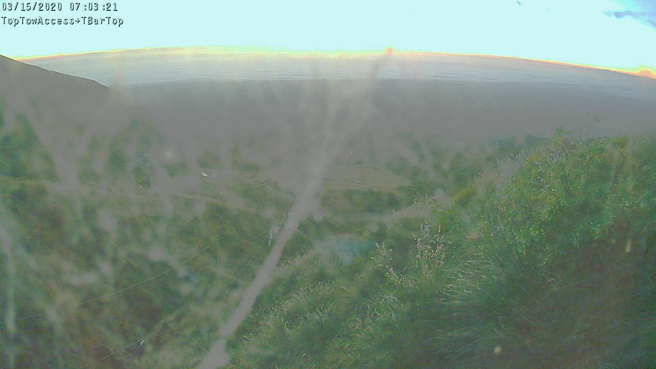 Access Tow towards the T-Bar, fixed lens camera