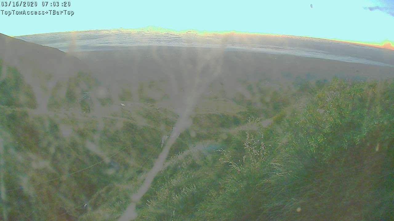 Access Tow towards the T-Bar, fixed lens camera