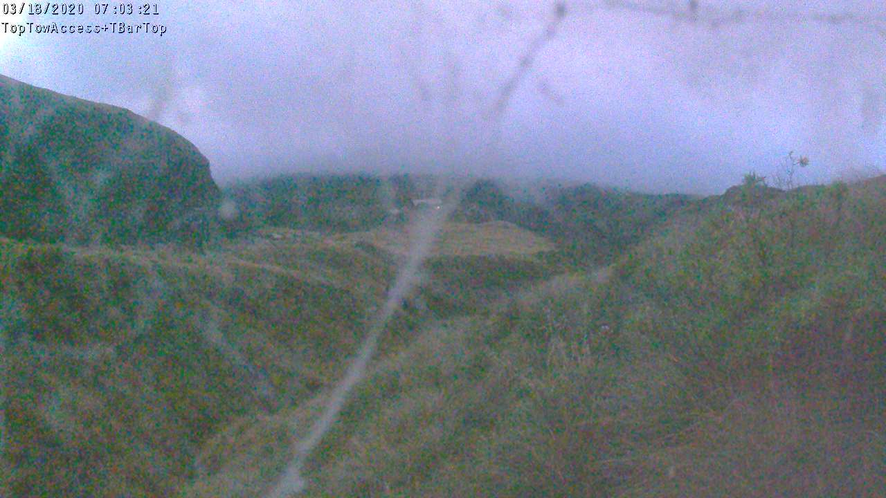 Access Tow towards the T-Bar, fixed lens camera