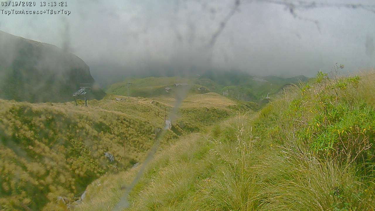 Access Tow towards the T-Bar, fixed lens camera