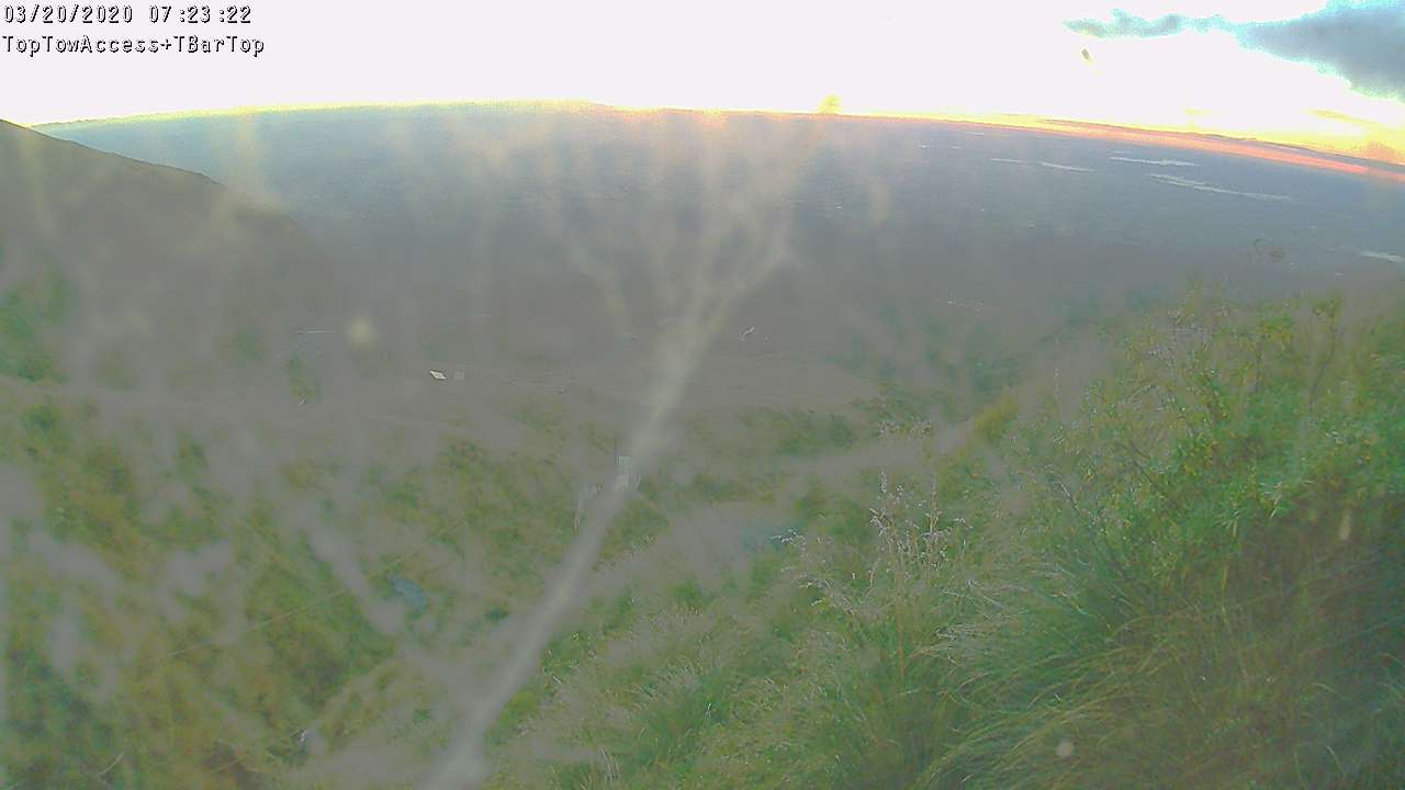 Access Tow towards the T-Bar, fixed lens camera