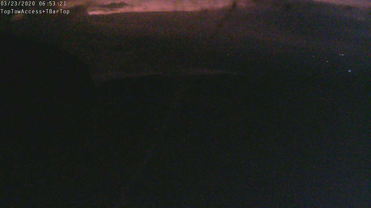 Access Tow towards the T-Bar, fixed lens camera