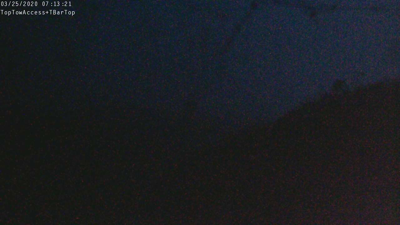 Access Tow towards the T-Bar, fixed lens camera