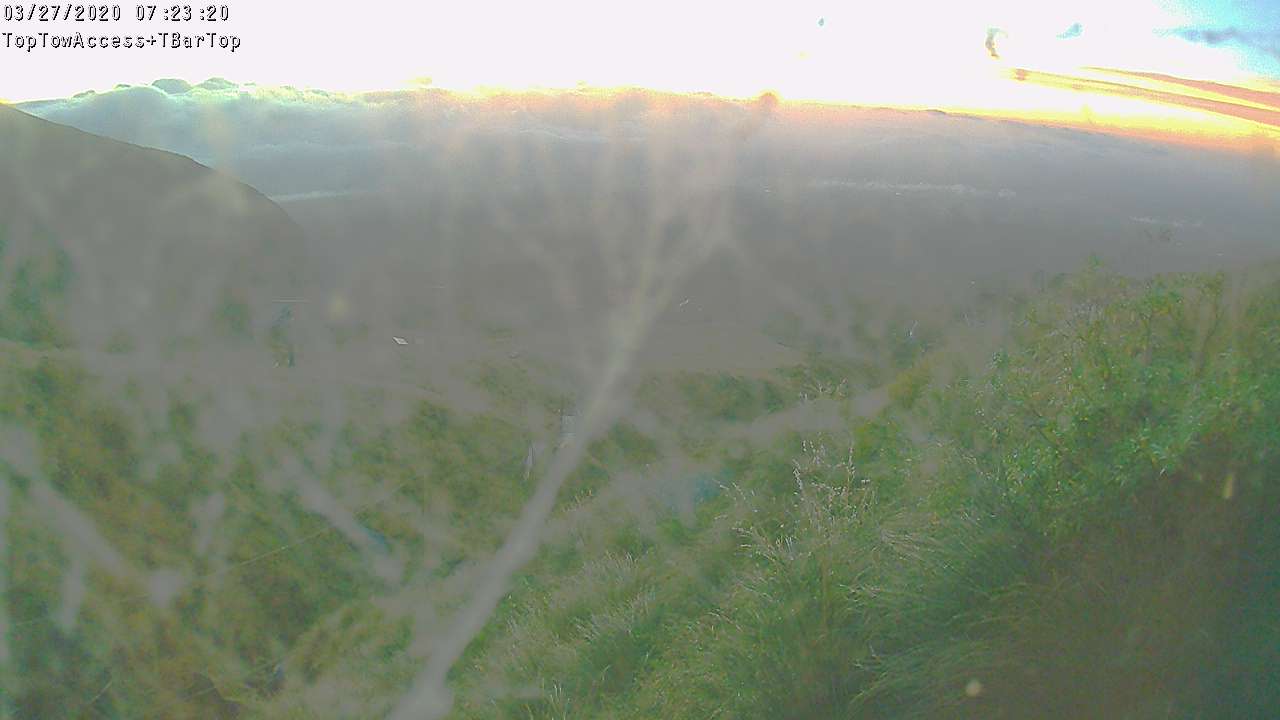 Access Tow towards the T-Bar, fixed lens camera