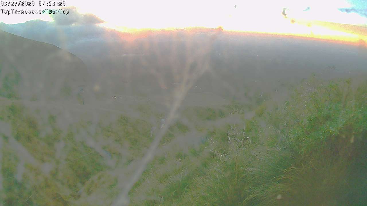 Access Tow towards the T-Bar, fixed lens camera