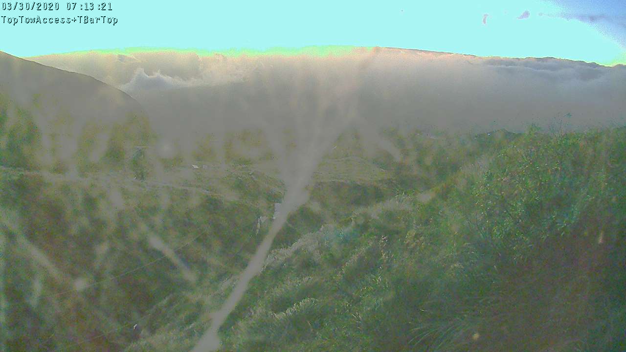 Access Tow towards the T-Bar, fixed lens camera