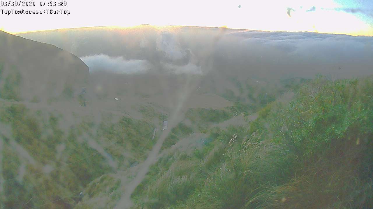 Access Tow towards the T-Bar, fixed lens camera