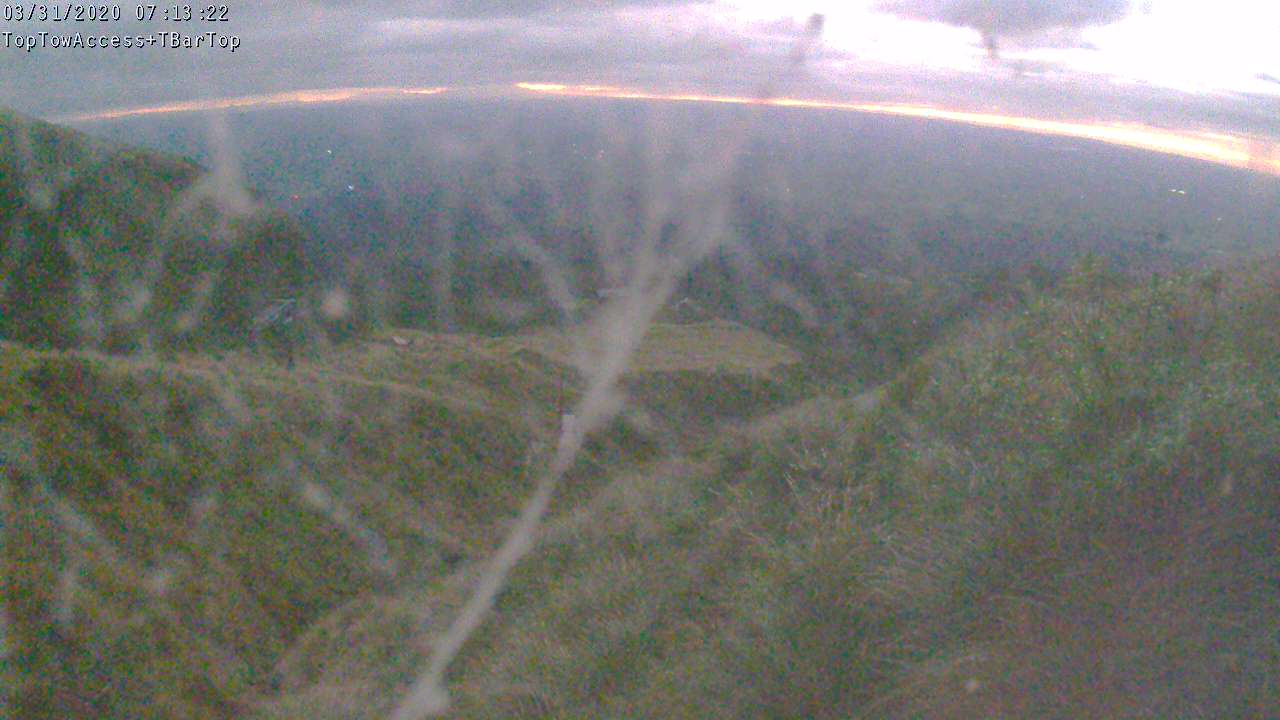 Access Tow towards the T-Bar, fixed lens camera