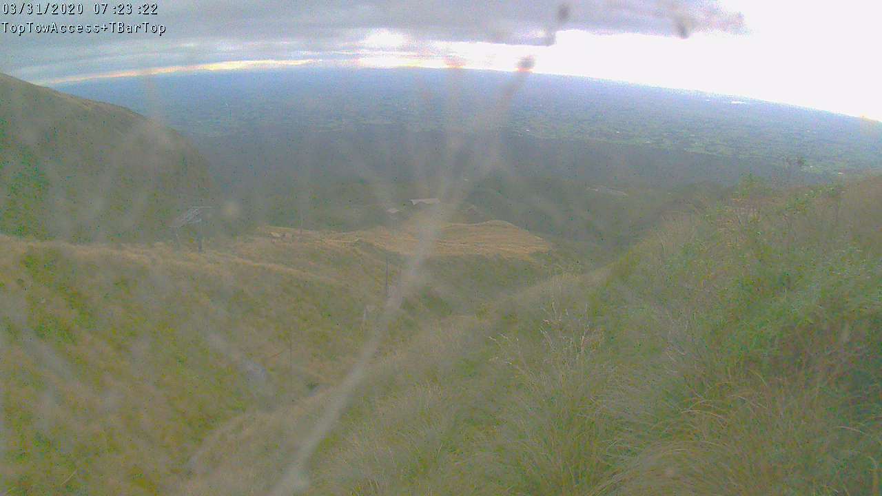 Access Tow towards the T-Bar, fixed lens camera