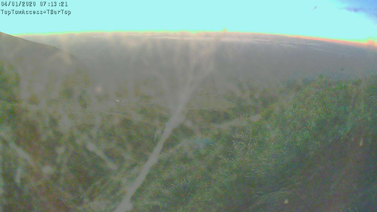 Access Tow towards the T-Bar, fixed lens camera