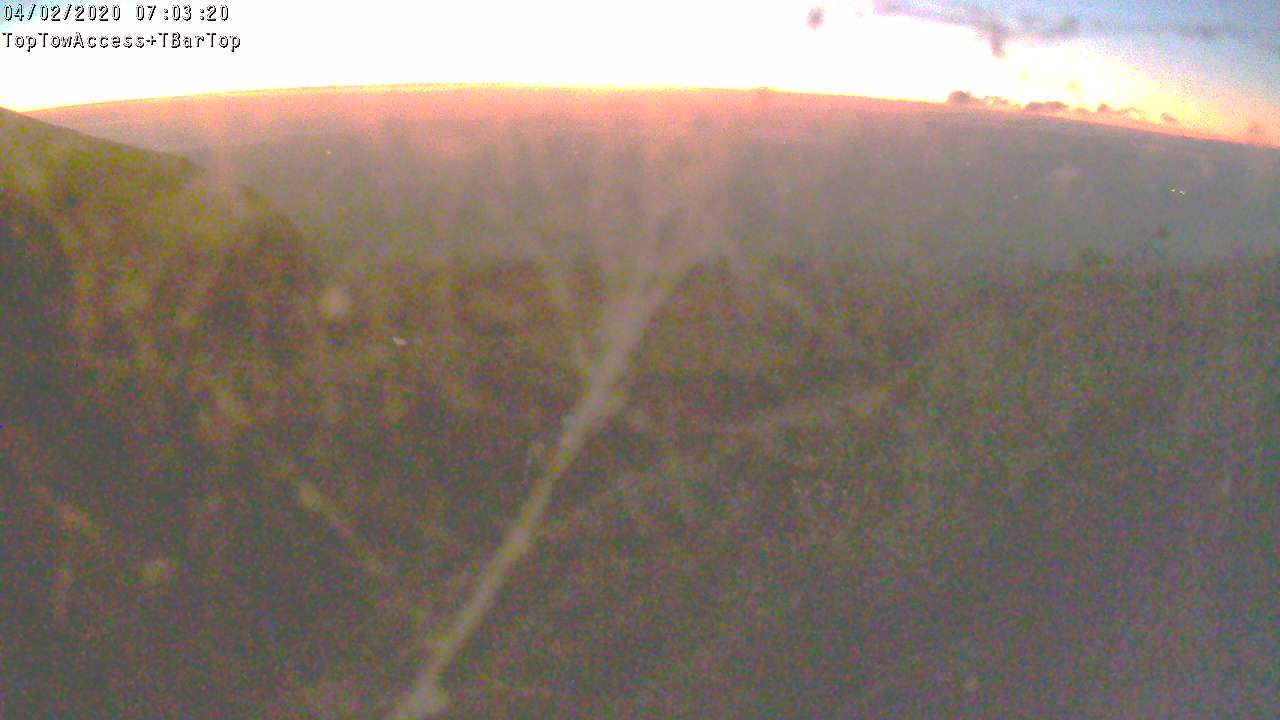 Access Tow towards the T-Bar, fixed lens camera